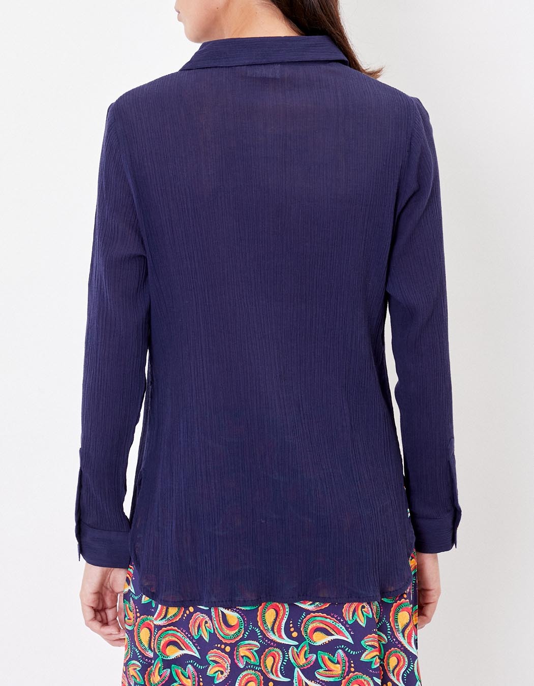 Straight organic cotton shirt femme La Fiancée