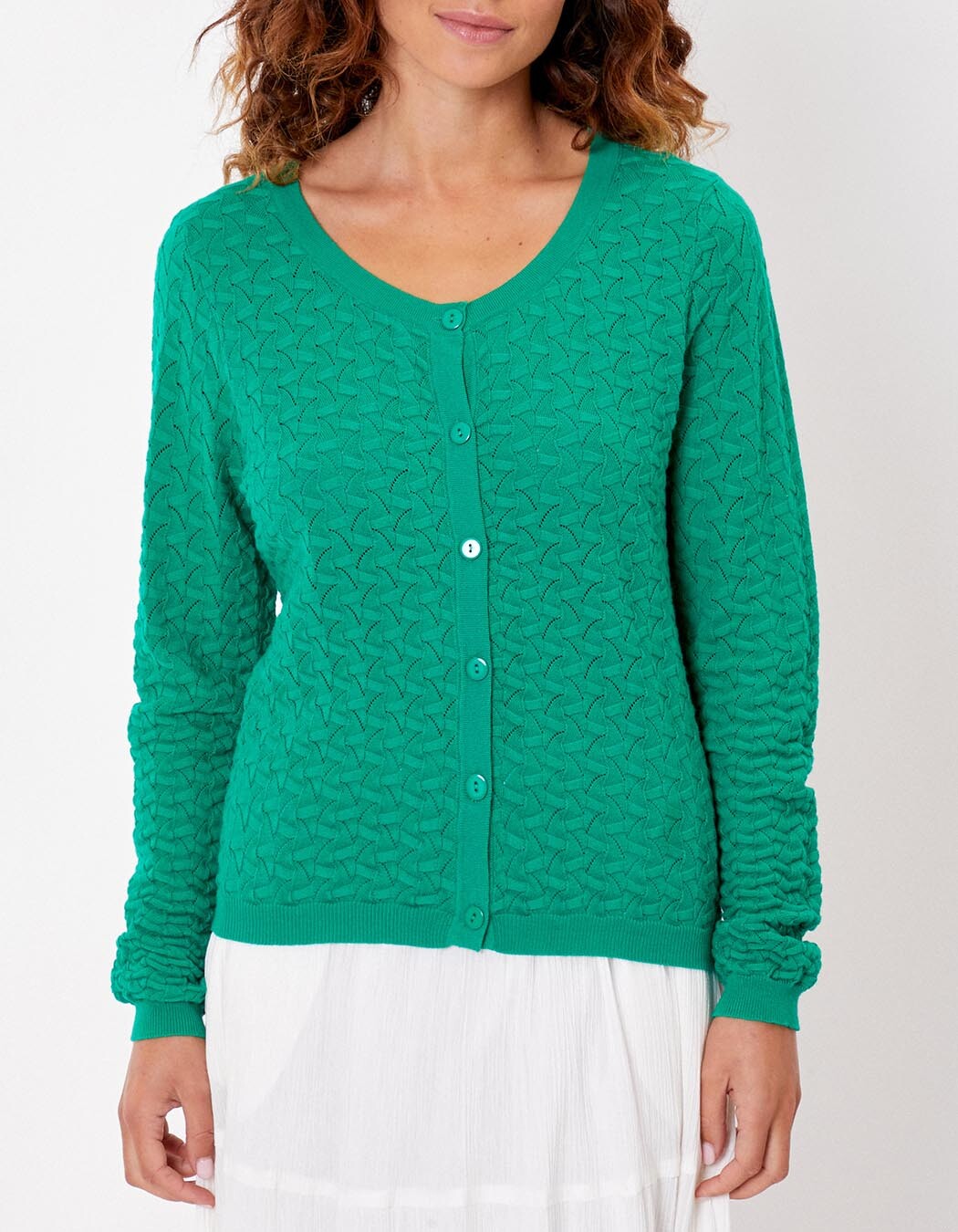 Fancy knit cardigan femme La Fianc&eacute;e