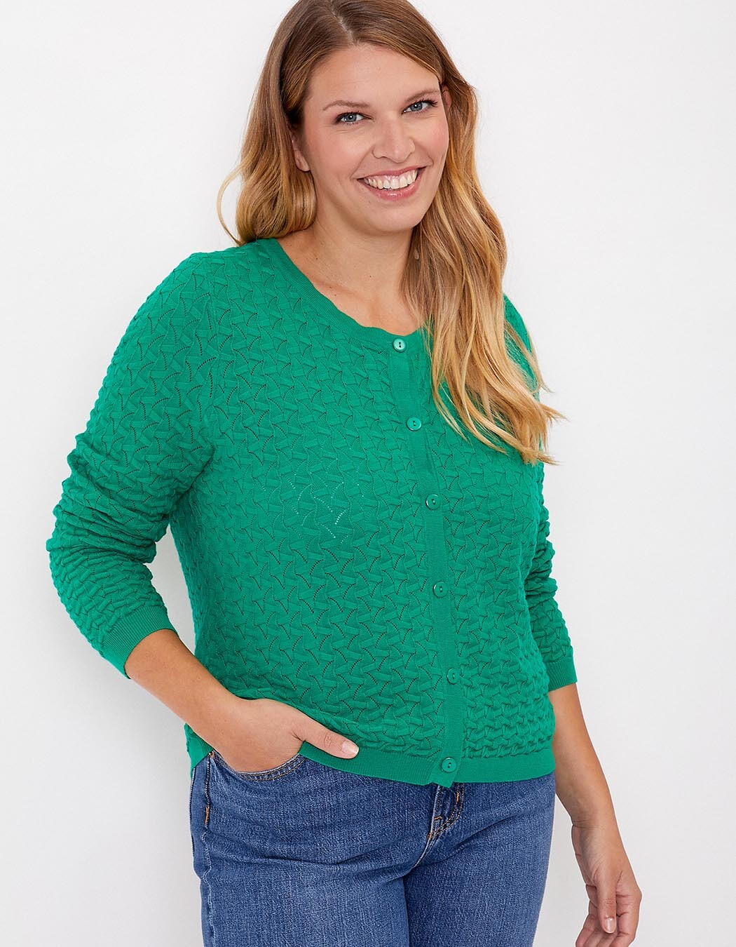 Fancy knit cardigan femme La Fianc&eacute;e