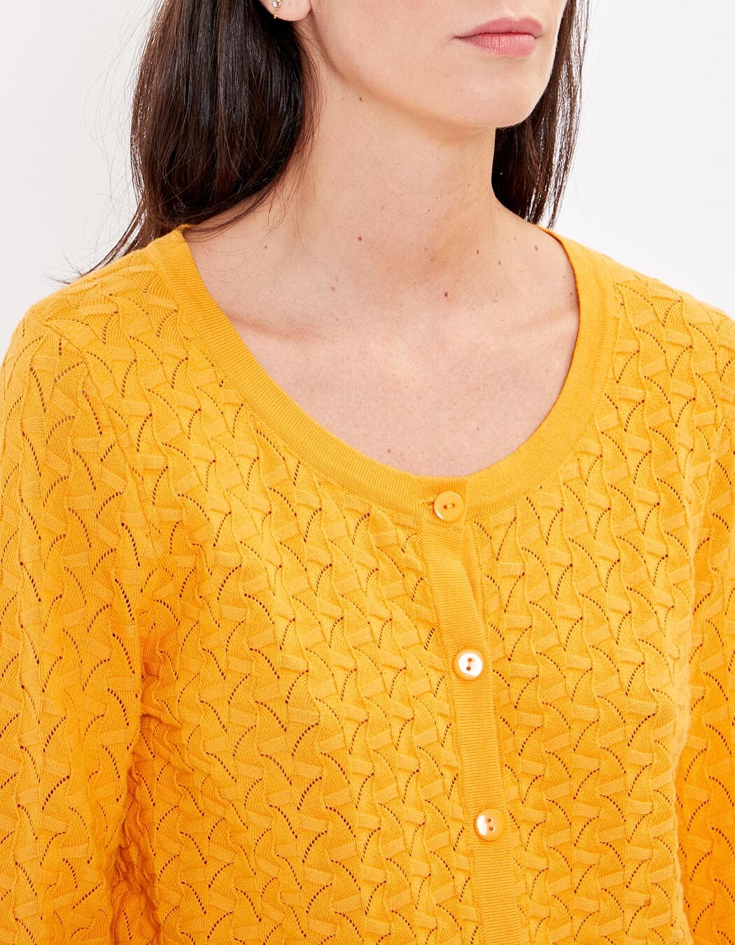 Fancy knit cardigan femme La Fianc&eacute;e