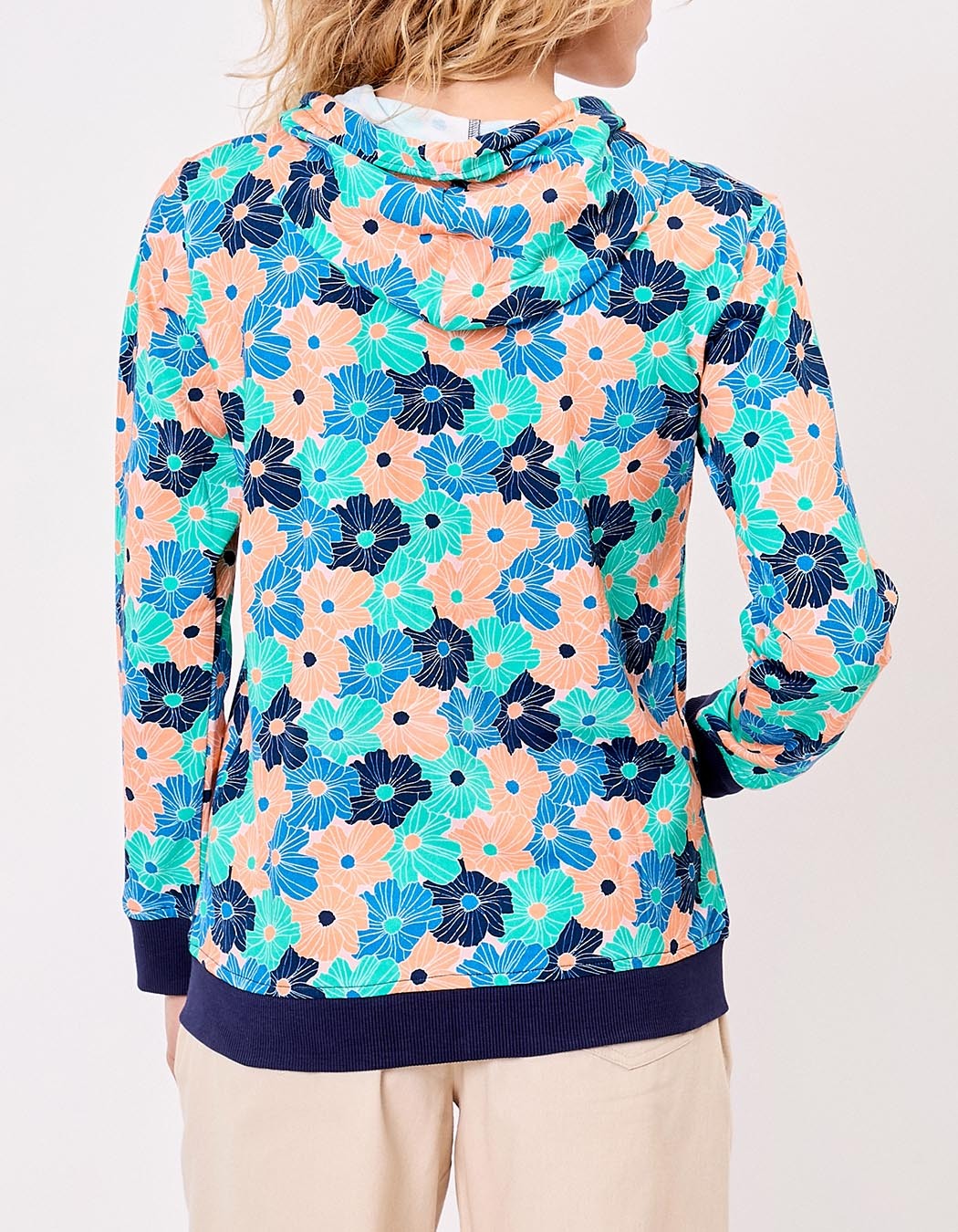 Printed organic cotton sweatshirt femme La Fiancée