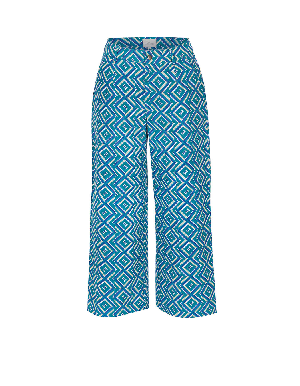 Flared 7/8 cotton pants femme La Fiancée