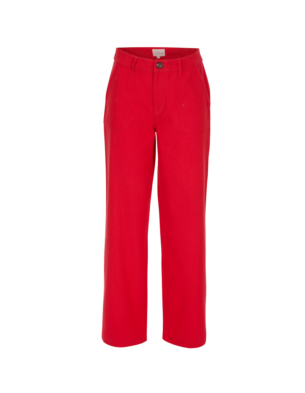Straight thick cotton pants femme La Fianc&eacute;e