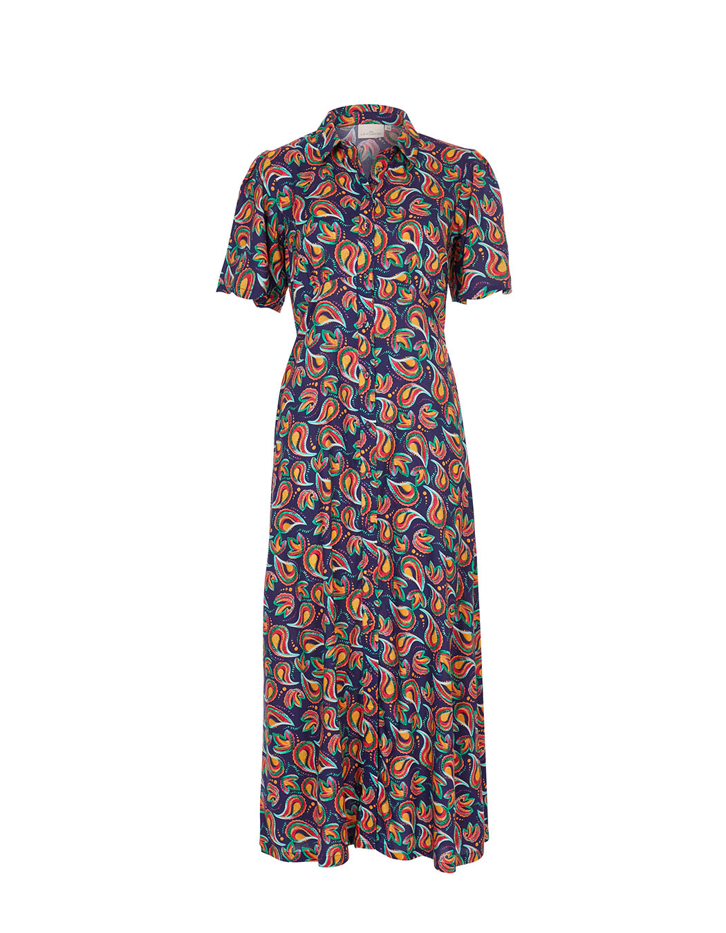 Long fluid shirt dress femme La Fiancée
