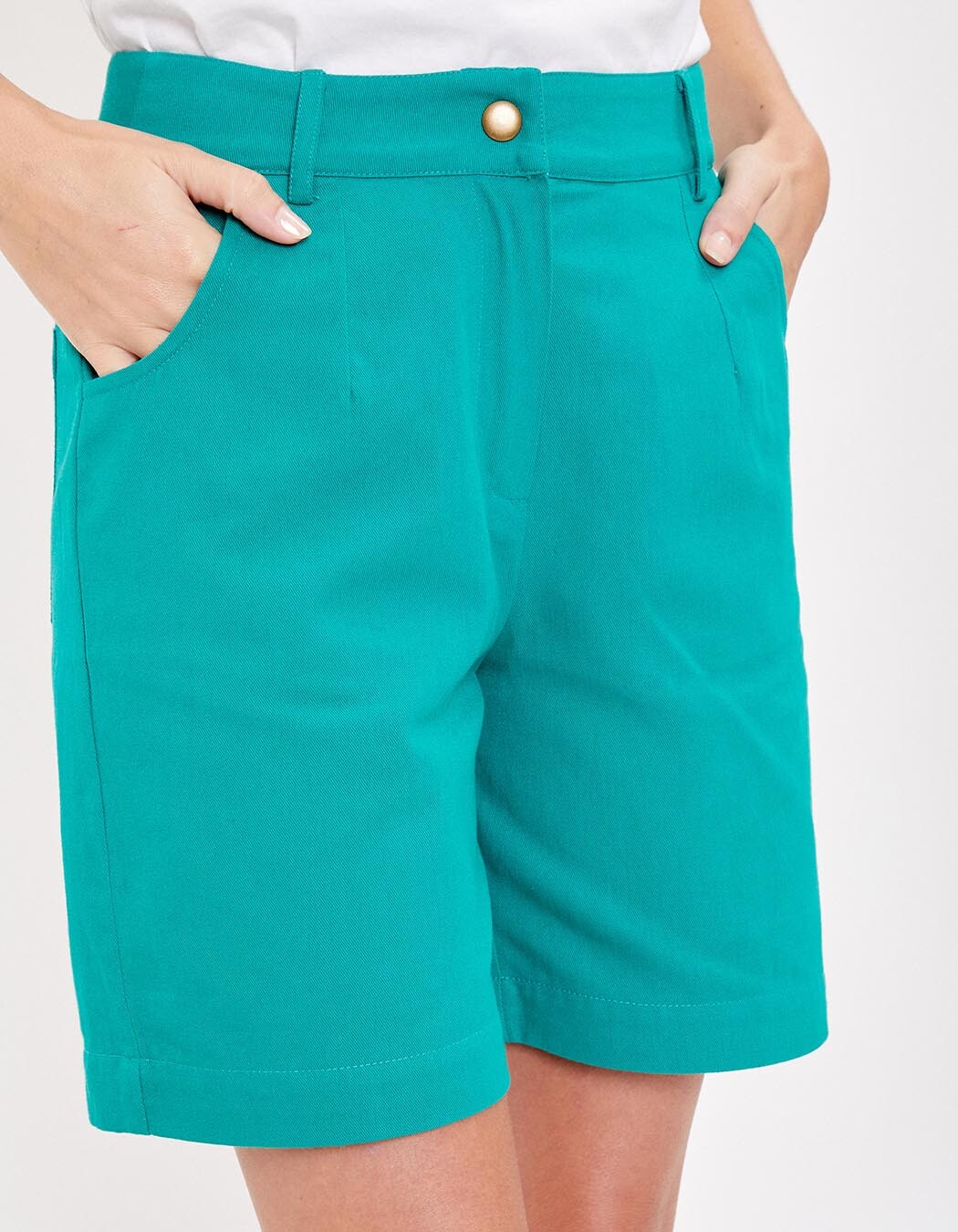 Cotton bermuda shorts femme La Fiancée