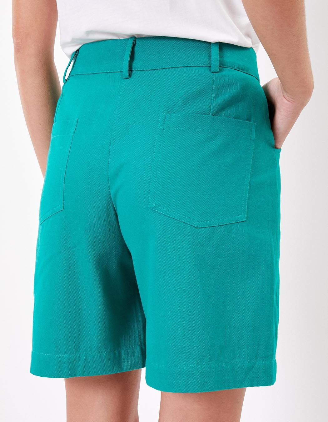 Cotton bermuda shorts femme La Fiancée