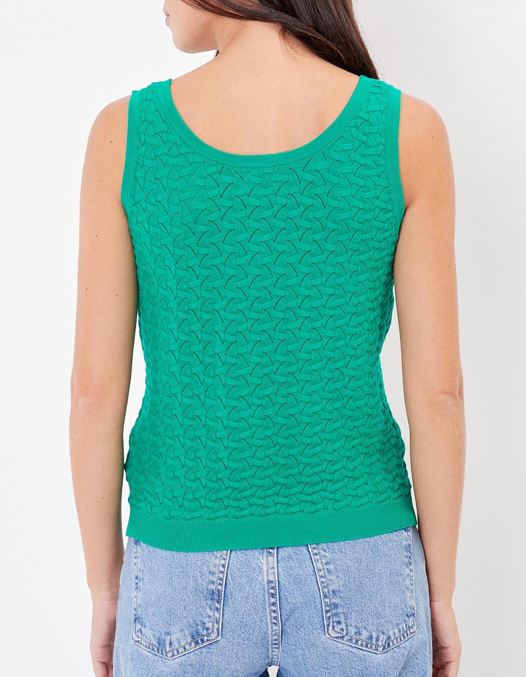 Fancy knit tank top femme La Fianc&eacute;e