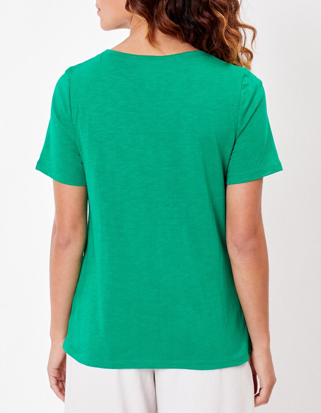 Organic cotton slub t-shirt femme La Fiancée