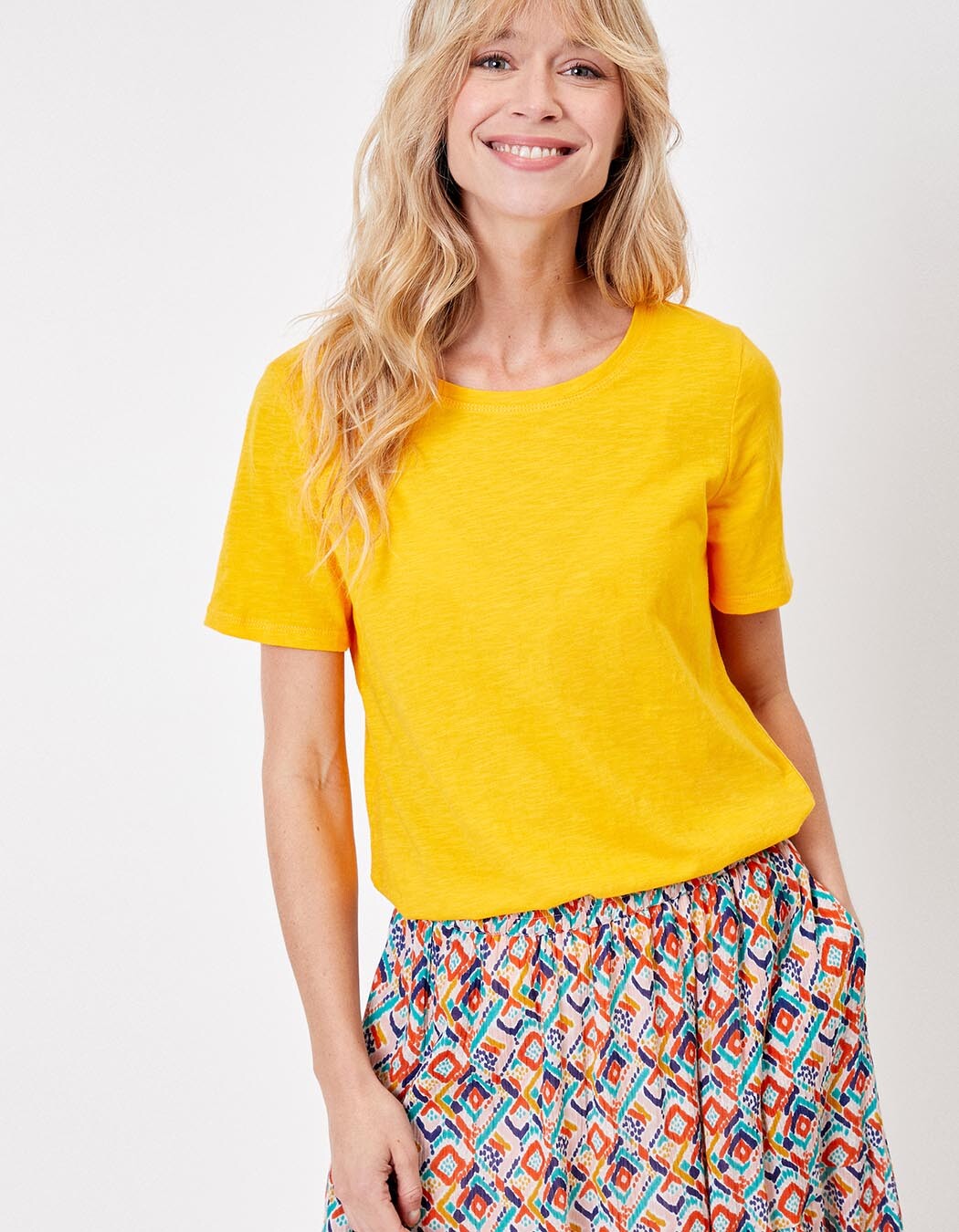 Organic cotton slub t-shirt femme La Fiancée