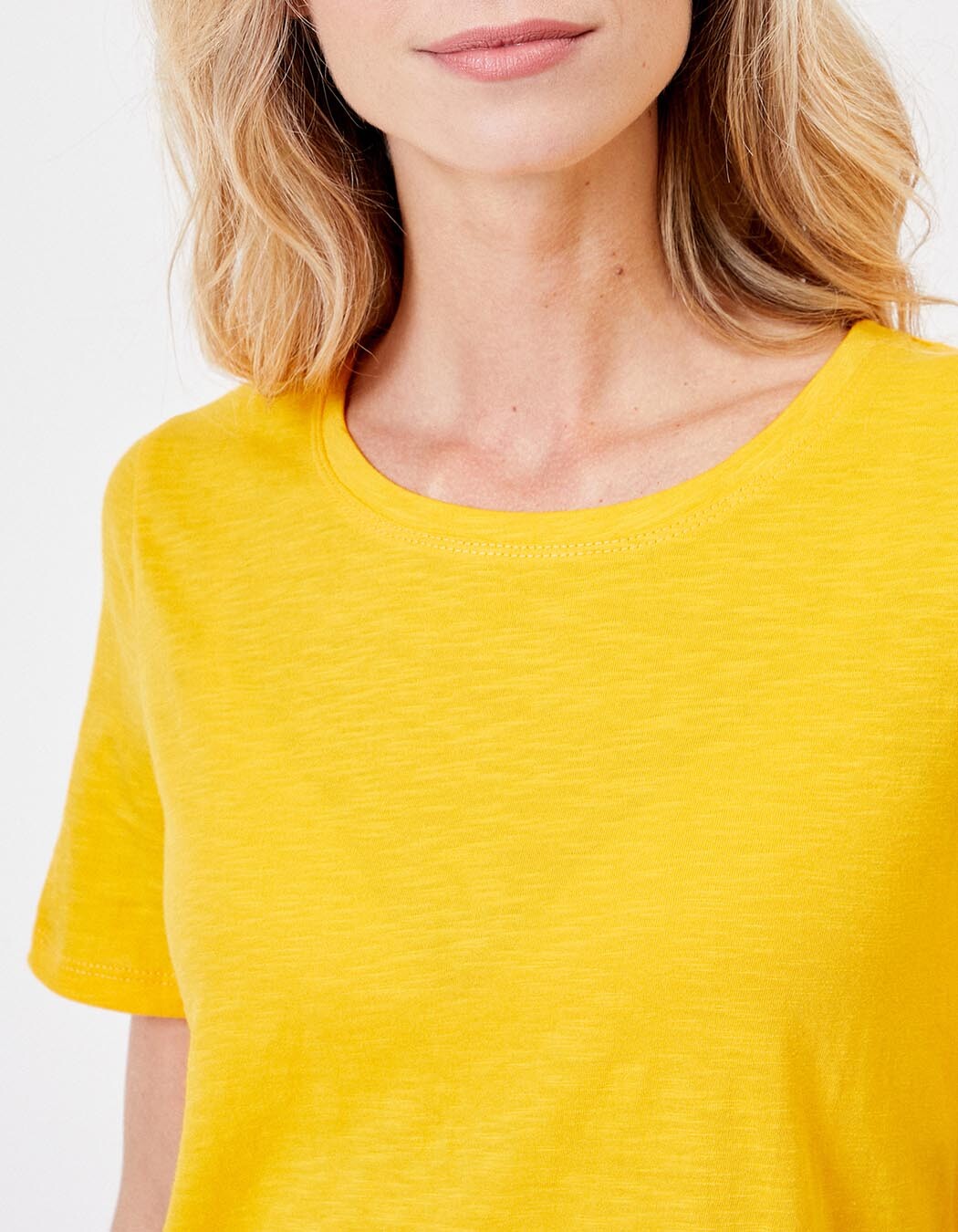 Organic cotton slub t-shirt femme La Fiancée