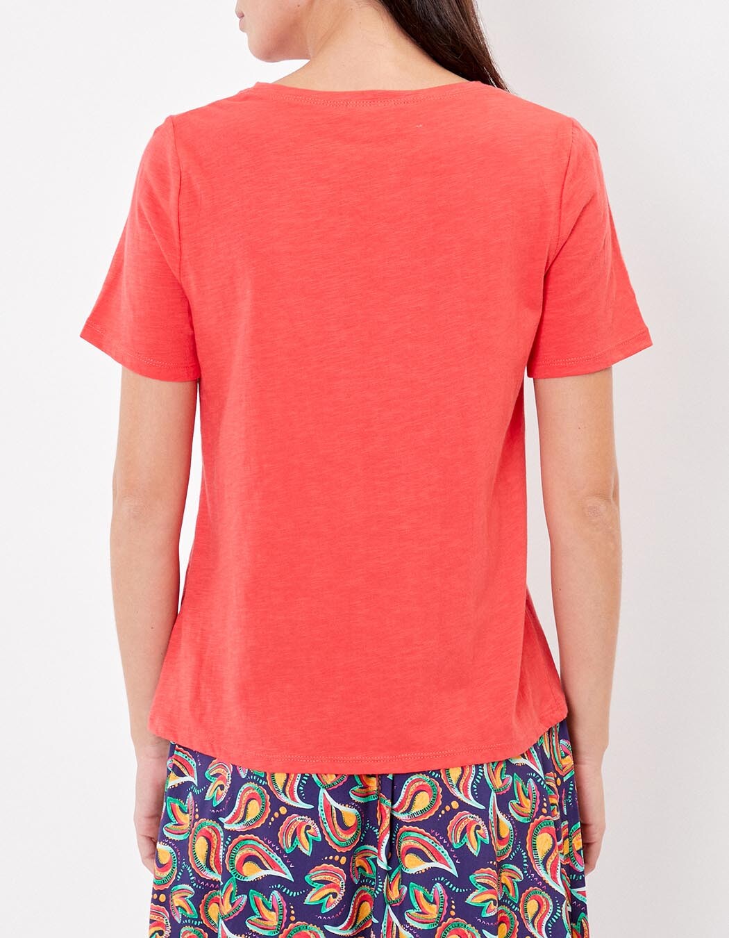 Organic cotton slub t-shirt femme La Fiancée
