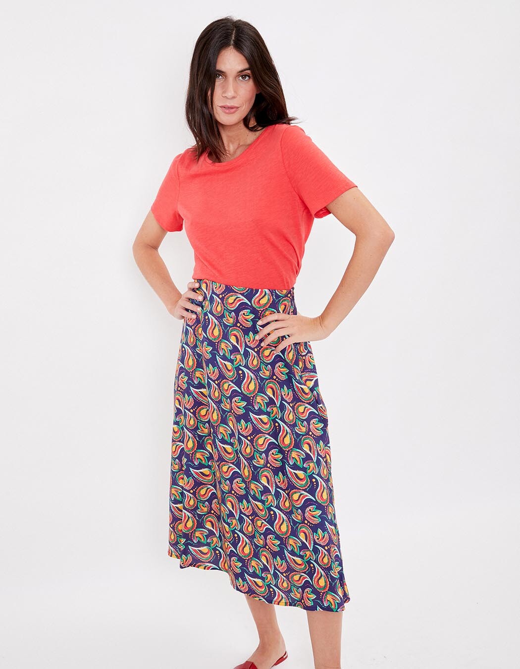 Organic cotton slub t-shirt femme La Fiancée