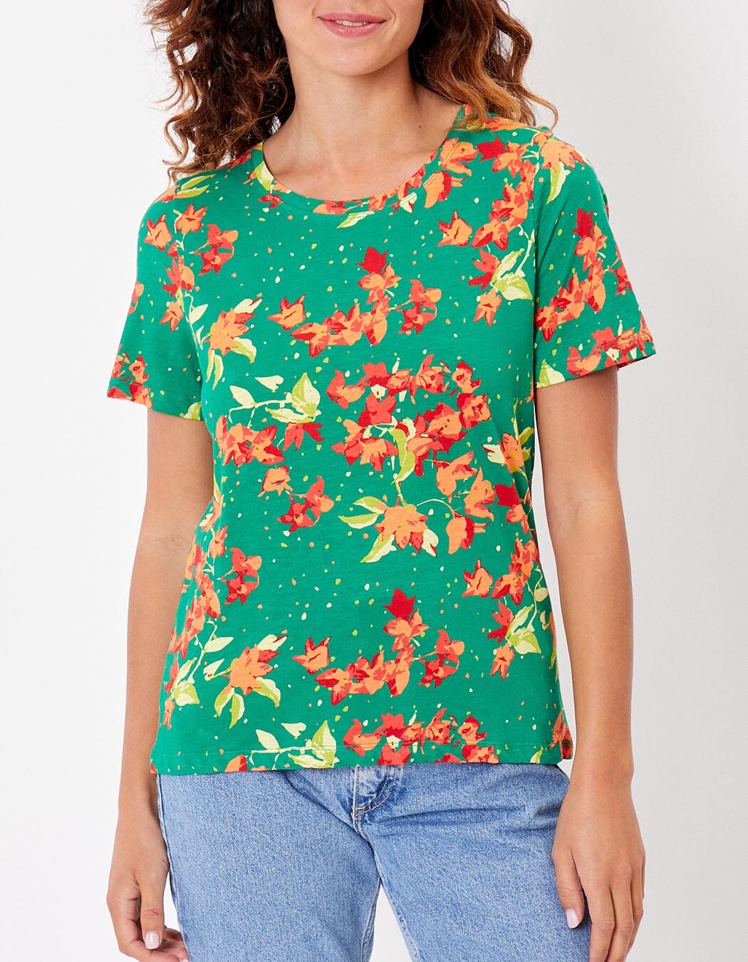 Organic cotton slub t-shirt femme La Fiancée