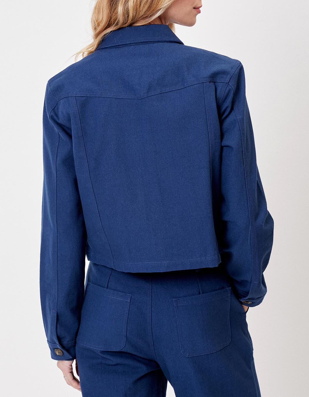 Short organic cotton jacket femme La Fiancée