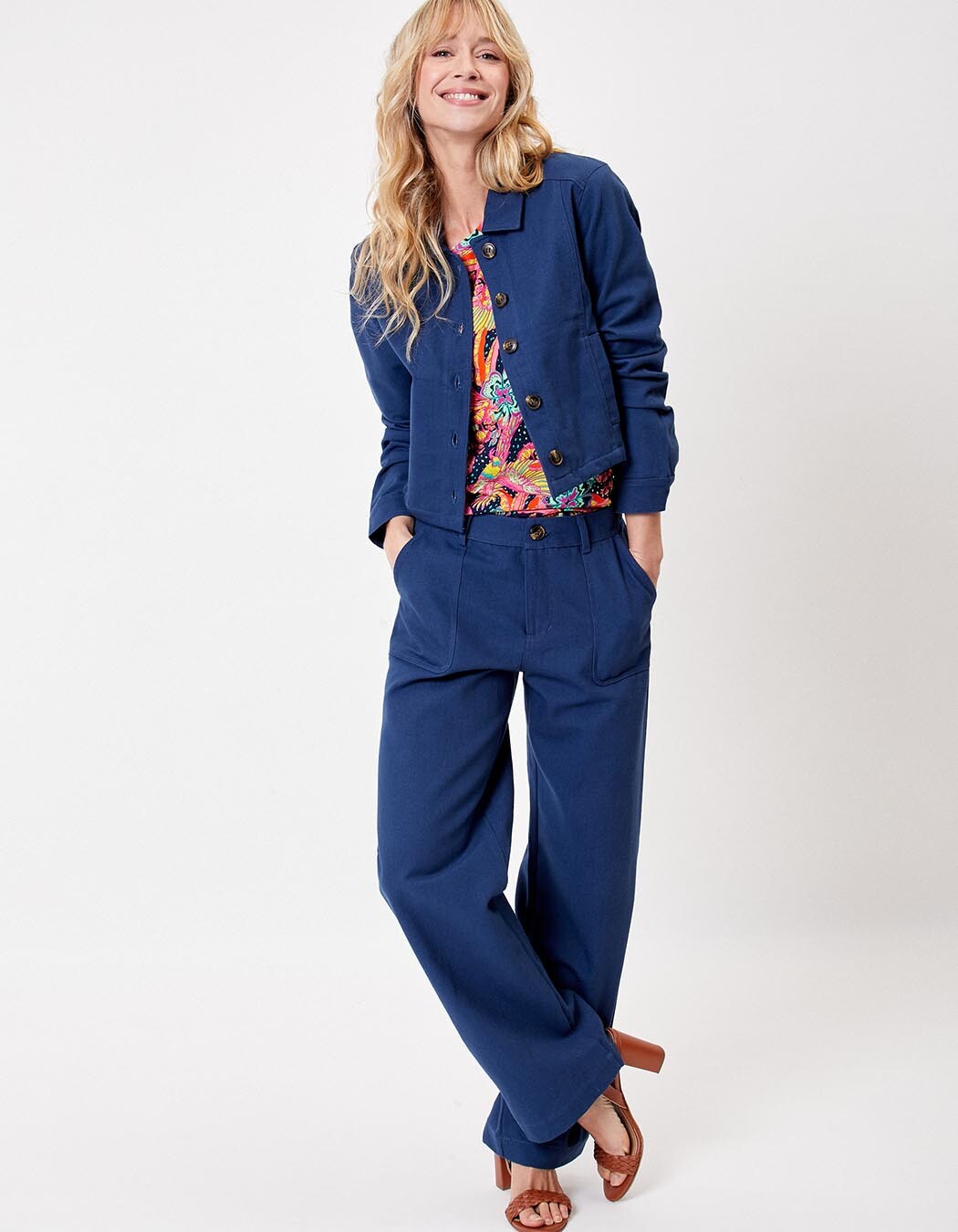 Short organic cotton jacket femme La Fiancée