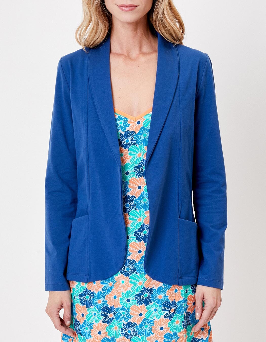 Soft organic knit jacket femme La Fiancée