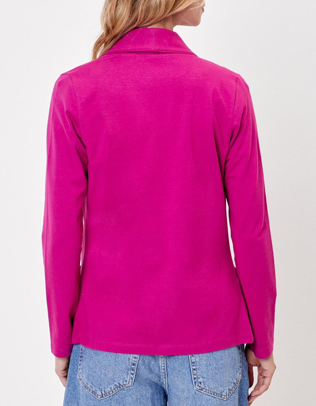 Soft organic knit jacket femme La Fianc&eacute;e