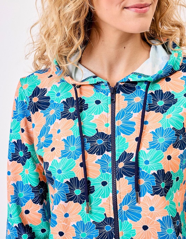 Printed organic cotton sweatshirt femme La Fianc&eacute;e
