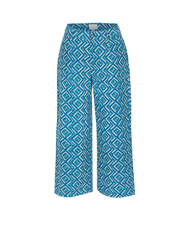 Flared 7/8 cotton pants femme La Fianc&eacute;e