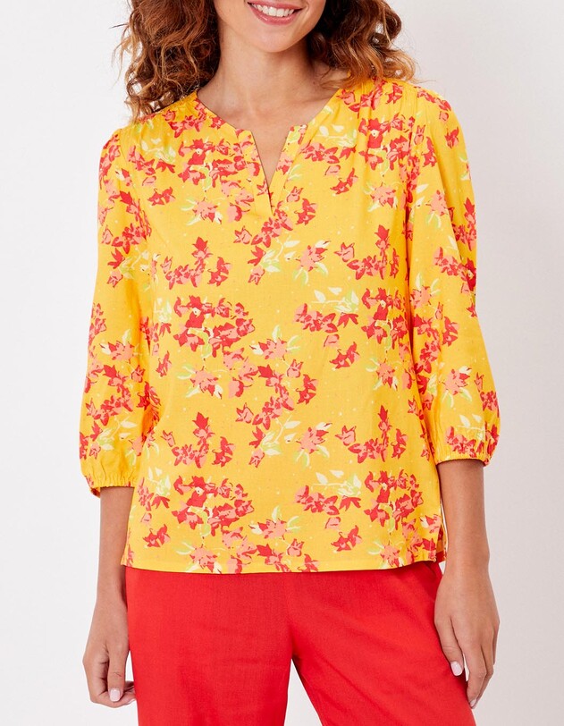 Fluid 3/4-sleeve top femme La Fianc&eacute;e