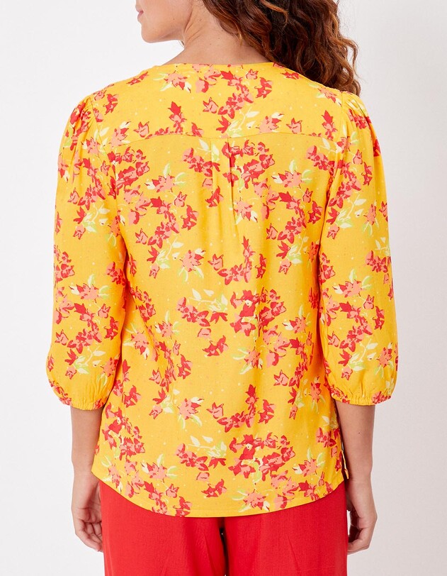 Fluid 3/4-sleeve top femme La Fianc&eacute;e