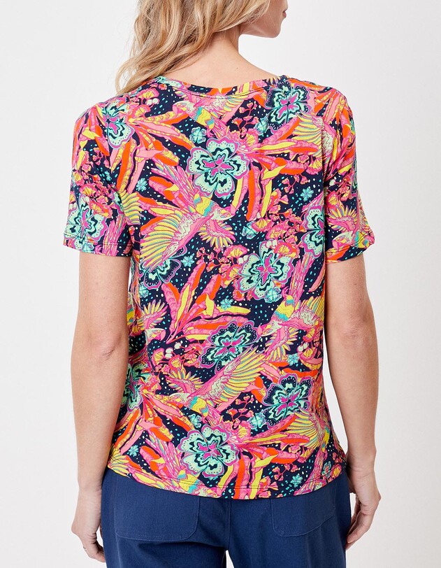 Organic cotton slub t-shirt femme La Fianc&eacute;e