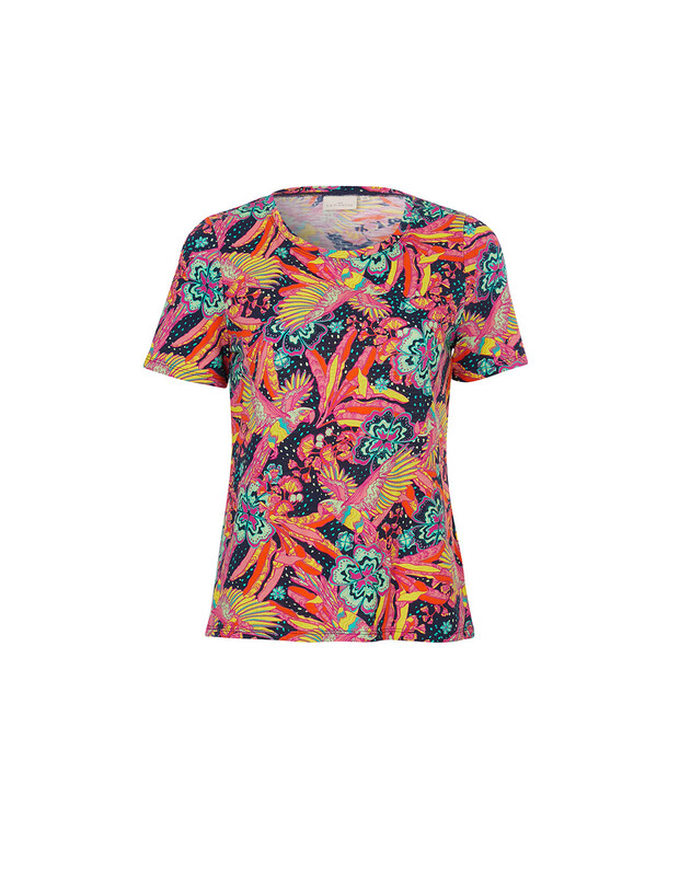 Organic cotton slub t-shirt femme La Fianc&eacute;e