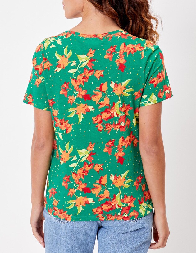 Organic cotton slub t-shirt femme La Fianc&eacute;e