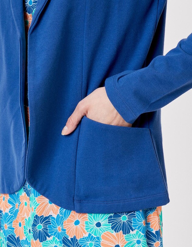 Soft organic knit jacket femme La Fianc&eacute;e