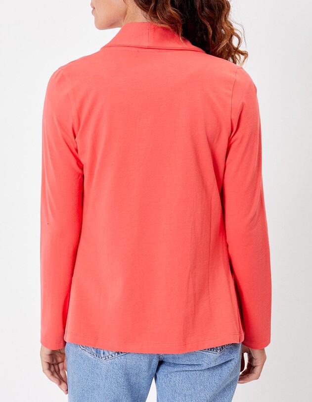 Soft organic knit jacket femme La Fianc&eacute;e