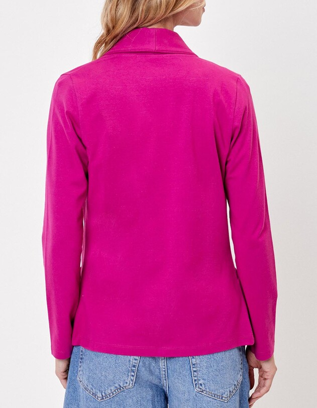 Soft organic knit jacket femme La Fianc&eacute;e