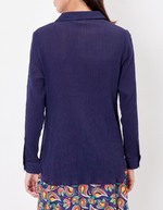 Straight organic cotton shirt femme La Fiancée