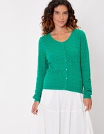 Fancy knit cardigan femme La Fianc&eacute;e