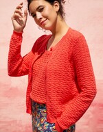 Fancy knit cardigan femme La Fianc&eacute;e