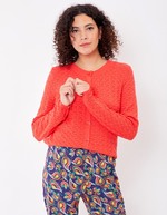 Fancy knit cardigan femme La Fianc&eacute;e