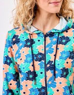 Printed organic cotton sweatshirt femme La Fiancée