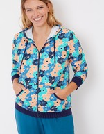 Printed organic cotton sweatshirt femme La Fiancée