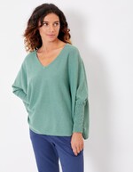 Oversized women’s knit sweater femme La Fiancée