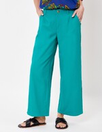 Flared 7/8 cotton pants femme La Fianc&eacute;e