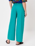 Flared 7/8 cotton pants femme La Fianc&eacute;e