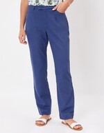 Cigarette-style cotton pants femme La Fianc&eacute;e