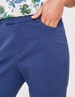 Cigarette-style cotton pants femme La Fianc&eacute;e