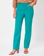 Cigarette-style cotton pants femme La Fianc&eacute;e