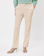 Cigarette-style cotton pants femme La Fianc&eacute;e