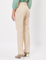 Cigarette-style cotton pants femme La Fianc&eacute;e