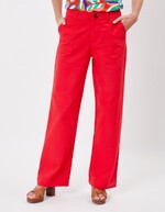 Straight thick cotton pants femme La Fianc&eacute;e