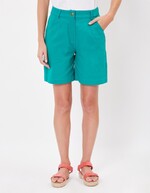 Cotton bermuda shorts femme La Fiancée