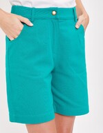 Cotton bermuda shorts femme La Fiancée