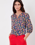 Fluid 3/4-sleeve top femme La Fianc&eacute;e