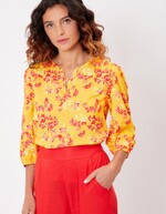 Fluid 3/4-sleeve top femme La Fianc&eacute;e